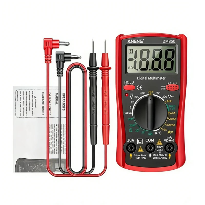 DM850 Professional Digital Multimeter 1999 Auto AC/DC Votage Tester Ohm Current DM850 Professional Digital Multimeter 1999 Auto AC/DC Votage Tester Ohm Current