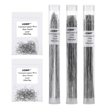 AZDENT Dental Ortho Wires Preformed Ligature Ties Long Short Twist 100pcs/Pack picture