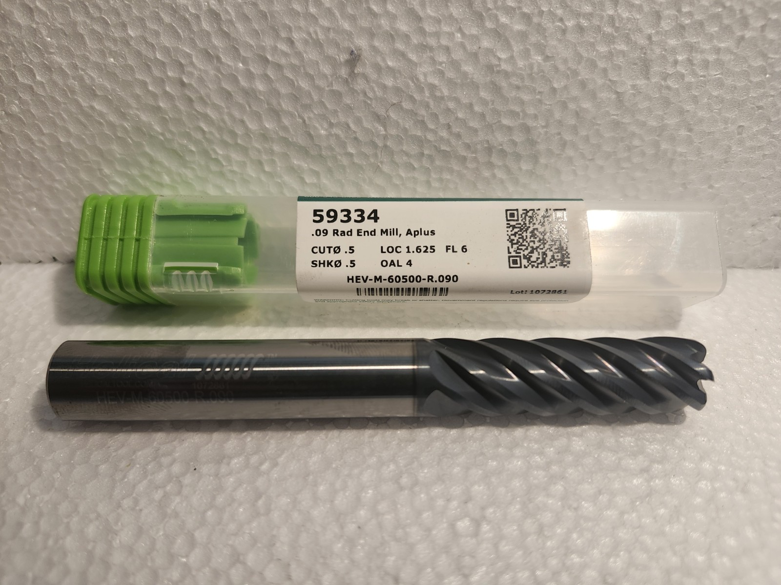 HELICAL # 593346 Flute, Corner Radius -,For Tool Steels, Cast Iron, & Titanium HELICAL # 593346 Flute, Corner Radius -,For Tool Steels, Cast Iron, & Titanium