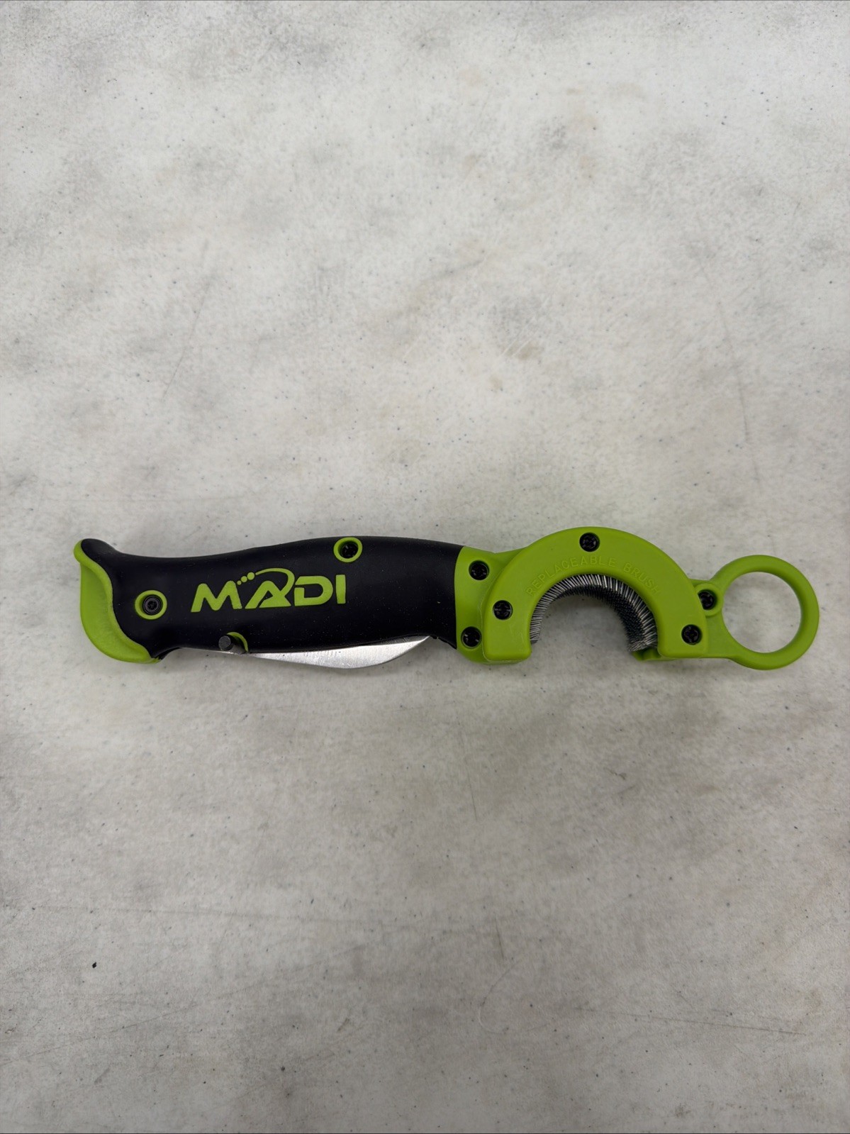 Madi BrushBlade Lineman's Knife and Wire Brush Madi BrushBlade Lineman's Knife and Wire Brush