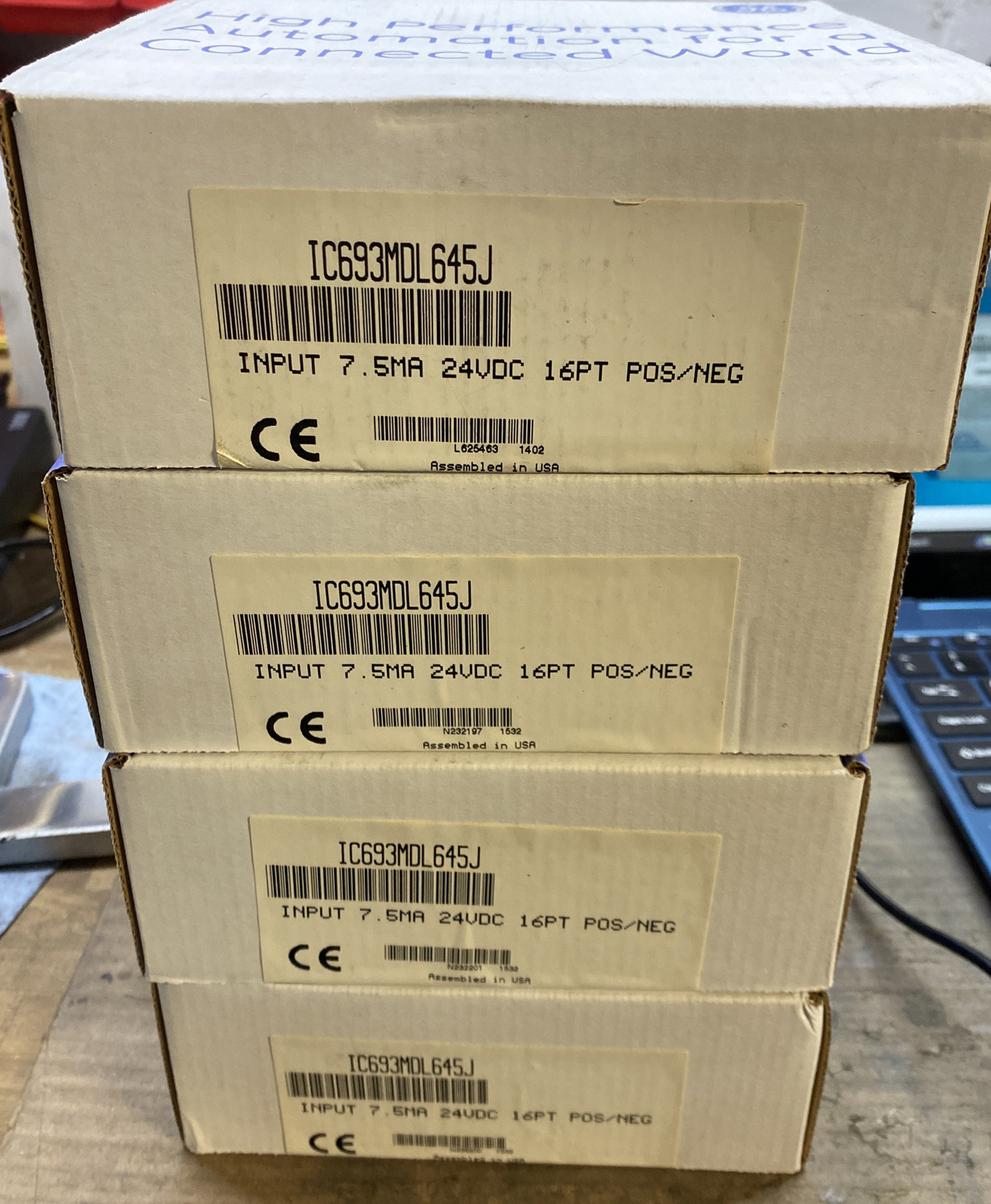 GE FANUC IC693MDL645J INPUT 24VDC 16PT POS/NEG LOGIC GE FANUC IC693MDL645J INPUT 24VDC 16PT POS/NEG LOGIC