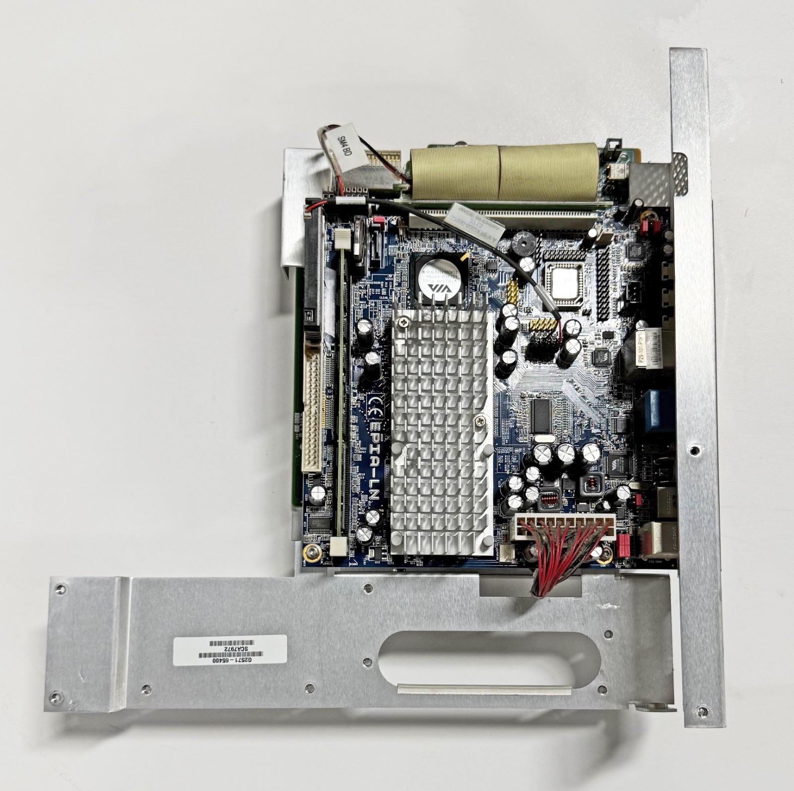 Agilent G2571-65400 6410 Mass Spectrometer EPIA Motherboard + G2571-61201 Board Agilent G2571-65400 6410 Mass Spectrometer EPIA Motherboard + G2571-61201 Board