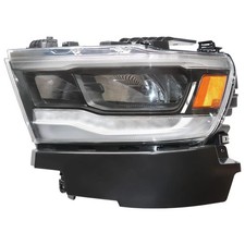 2019-2021 Dodge Ram 1500 Black LED DRL Headlight Left Side picture
