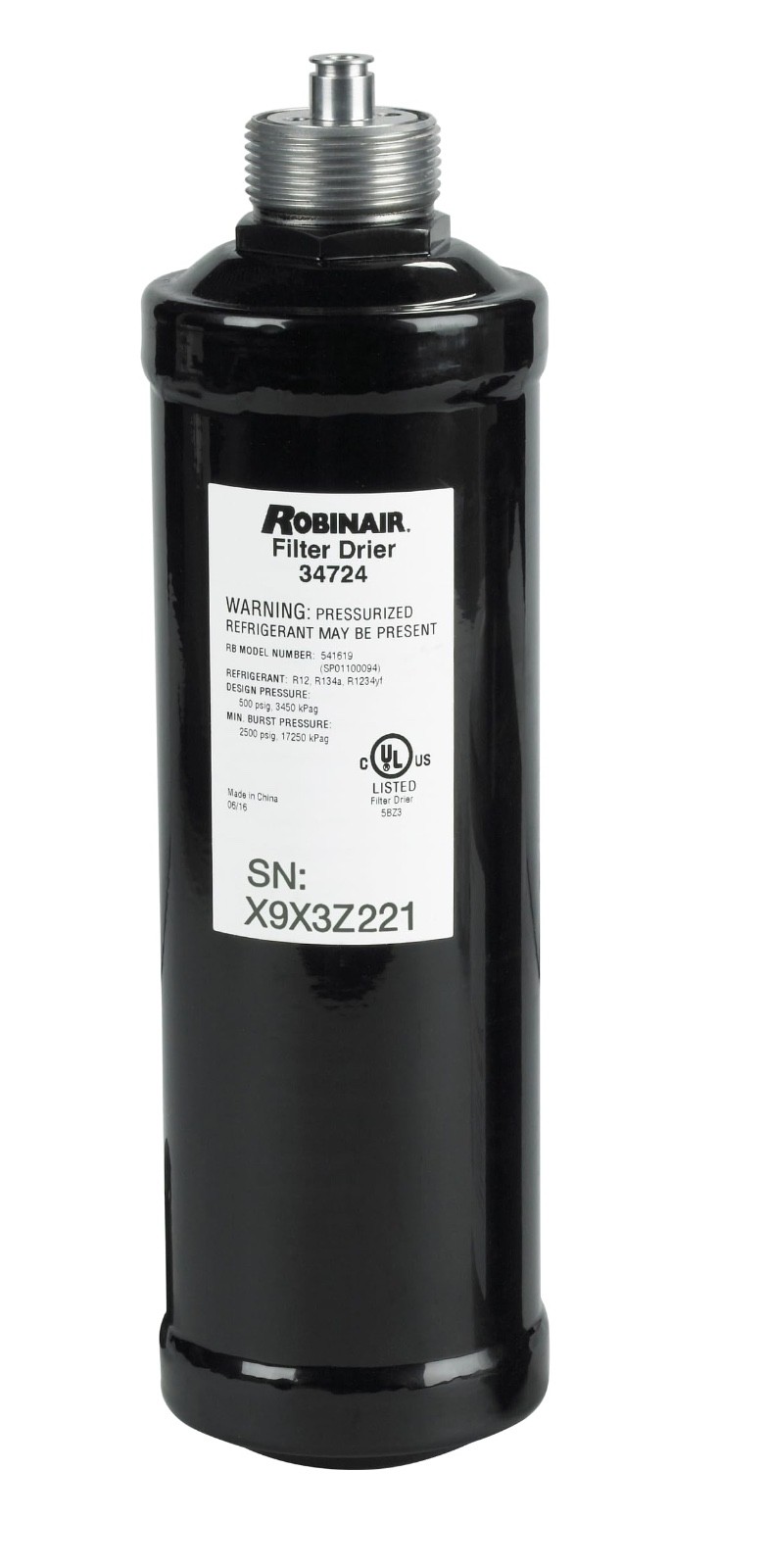 ❄️ Robinair 34724 A/C Filter-Drier Spin-On Replacement w/ Activation Code Genuin ❄️ Robinair 34724 A/C Filter-Drier Spin-On Replacement w/ Activation Code Genuin