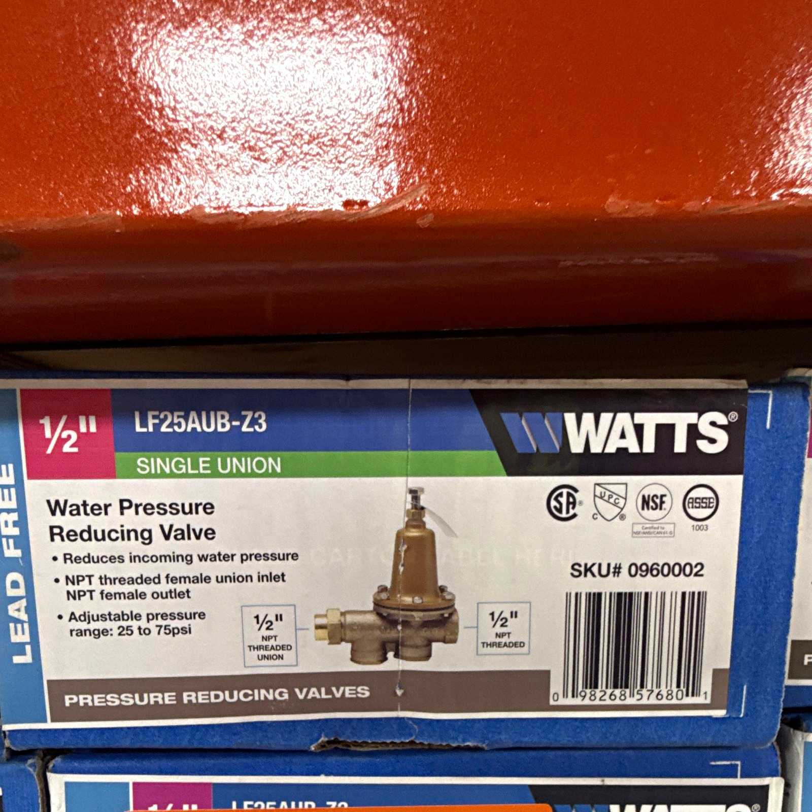 Watts LF25AUB-Z3 1/2 Watts LF25AUB-Z3 1/2