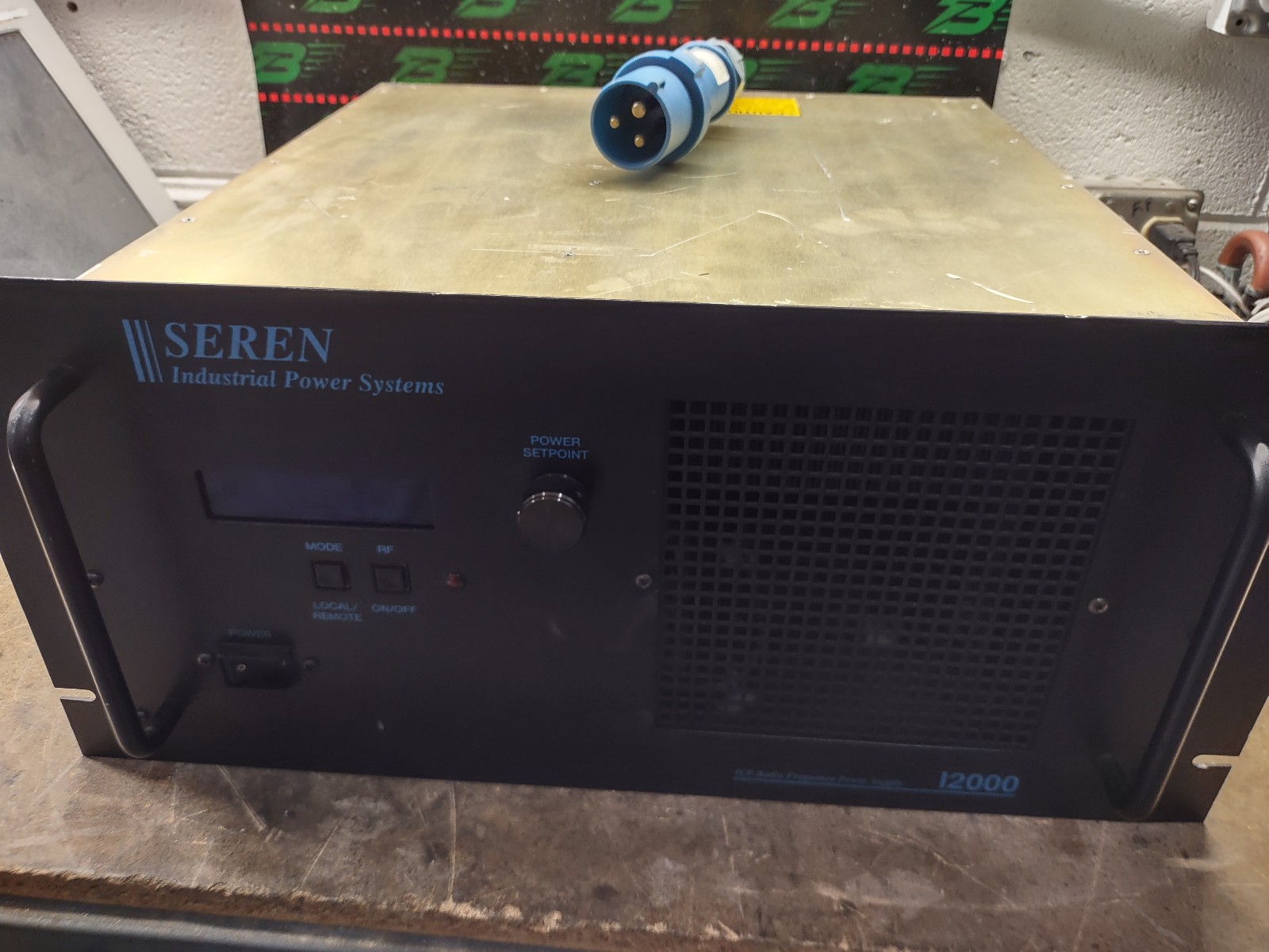SEREN INDUSTRIAL POWER SYSTEM 2000-watt, solid-state radio frequency (RF) power