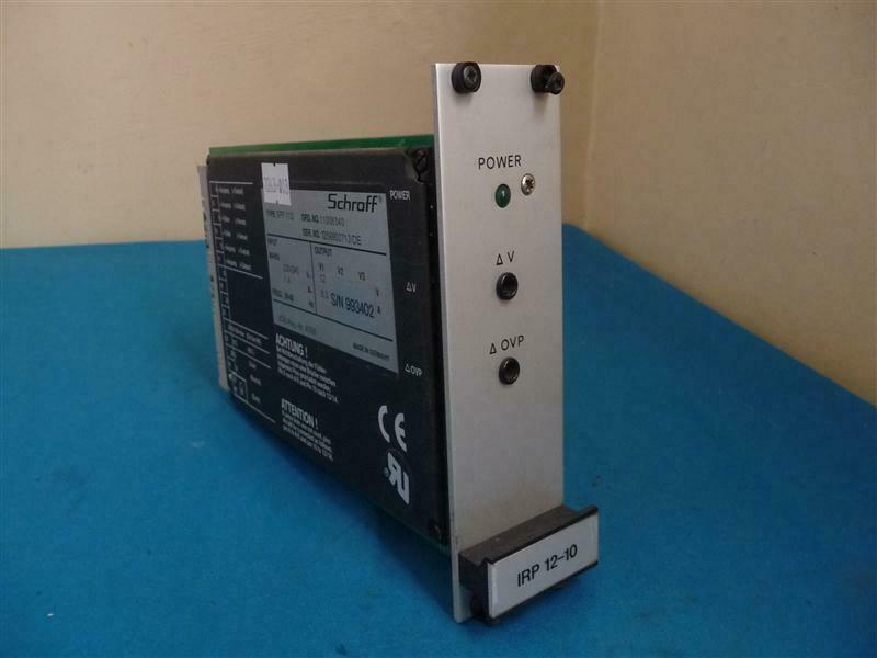 Schroff SPF 112 SPF112 IRP 12-10 Schroff SPF 112 SPF112 IRP 12-10
