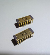 BULK LOT  74 Vintage HP 6N134 Dual Channel Optocoupler ICs DIP-16 Gold Leads NOS picture