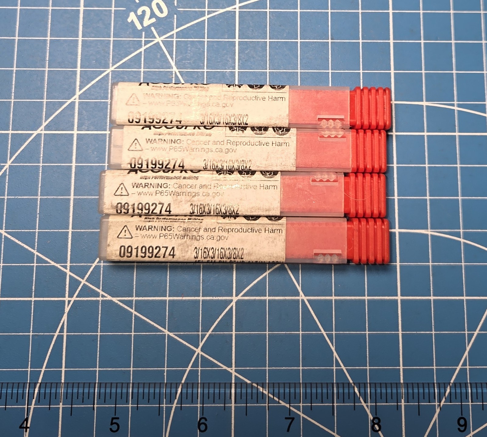 4 quantity AccuPro 3/16 4 quantity AccuPro 3/16