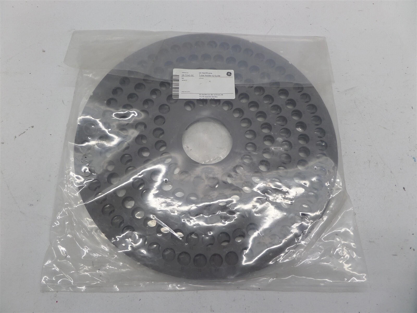 GE Amersham 19-7242-02 12mm Tube Holder & Guide Frac 100/200 NEW