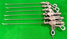 6pc Laparoscopic Monopolar/Bipolar Forceps 5mmx330mm Reusable Instruments picture