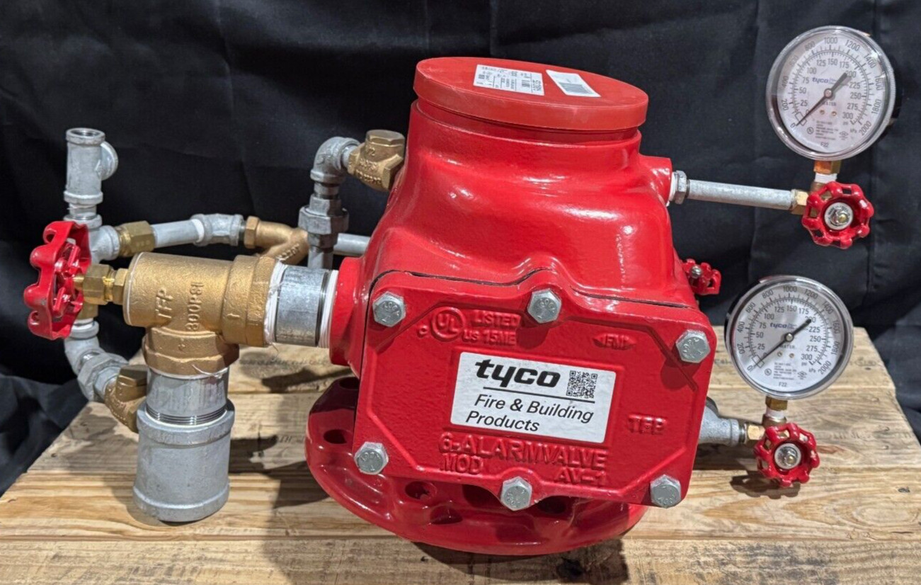 Tyco AV-1-300 PSI Alarm Check Valve FLGD FXG 6\ Tyco AV-1-300 PSI Alarm Check Valve FLGD FXG 6\