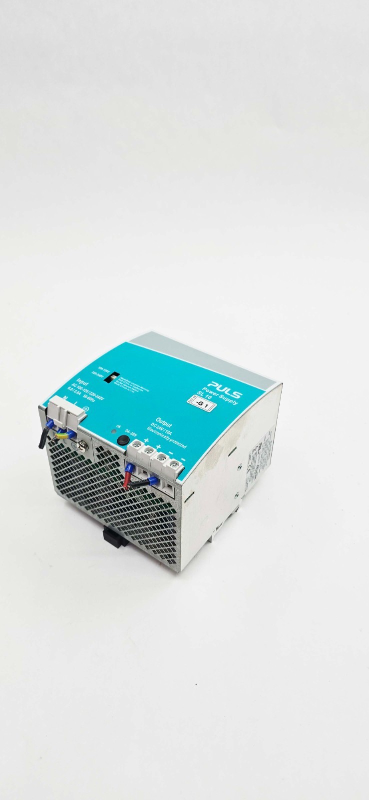 PULS SL10.105 POWER SUPPLY 120/240 VAC INPUT 24-28 VDC OUTPUT PULS SL10.105 POWER SUPPLY 120/240 VAC INPUT 24-28 VDC OUTPUT