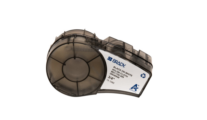 BDY 110895 M21-750-499 NYLON CLOTH LABEL, 3/4