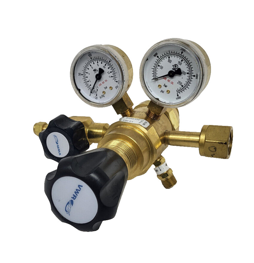 VWR Bronze Gas Regulator 3000PSI Cat# 55850-636