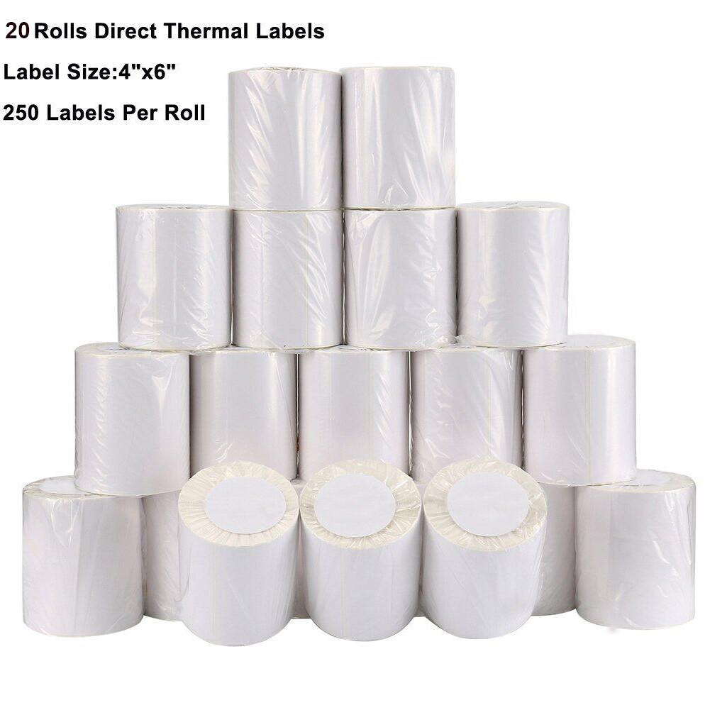 20 Roll Direct Thermal Shipping Labels 4\ 20 Roll Direct Thermal Shipping Labels 4\