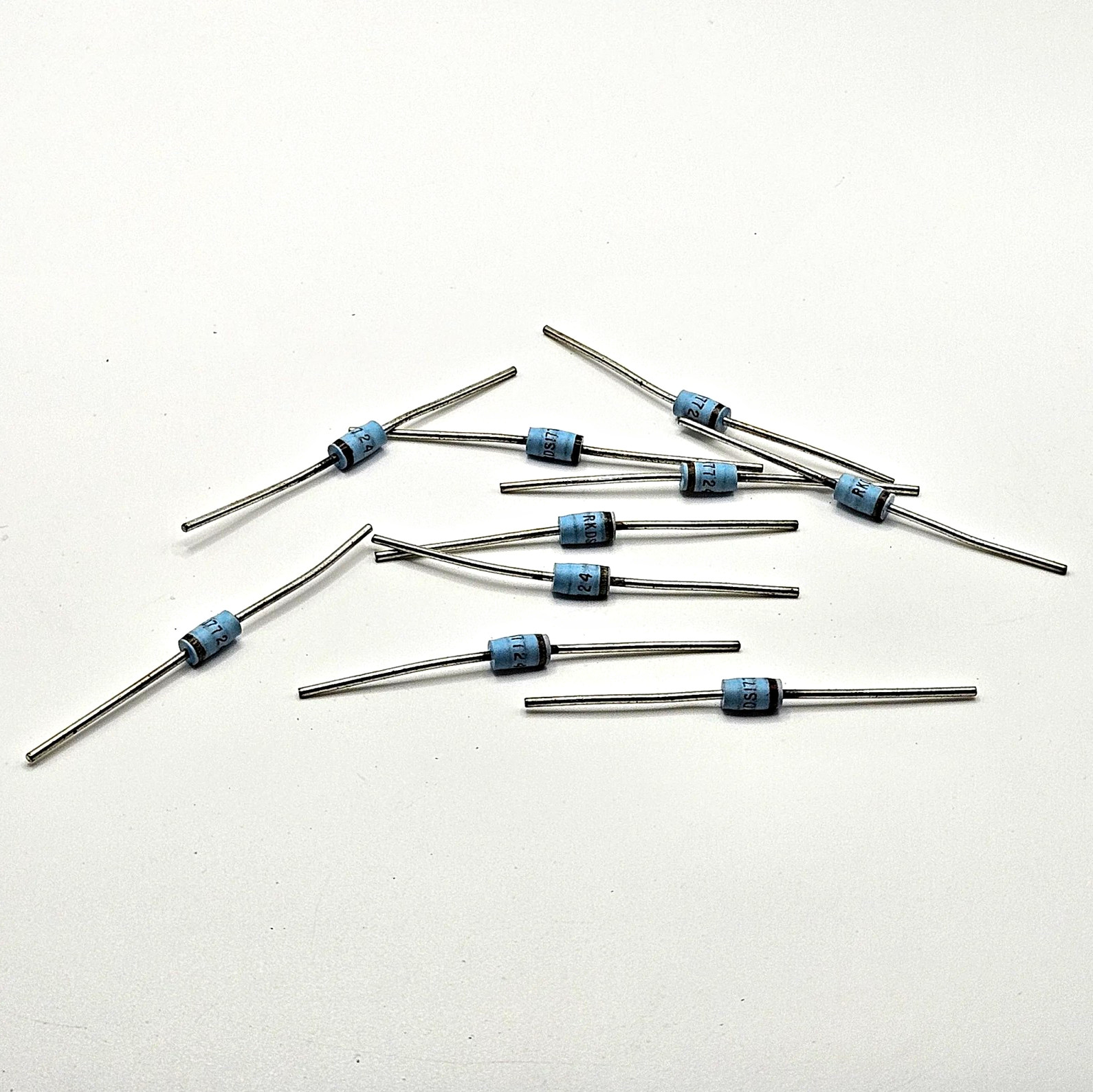 Lot of 10 RKDS 17724 Axial Lead Diodes Vintage Electronic Components NOS