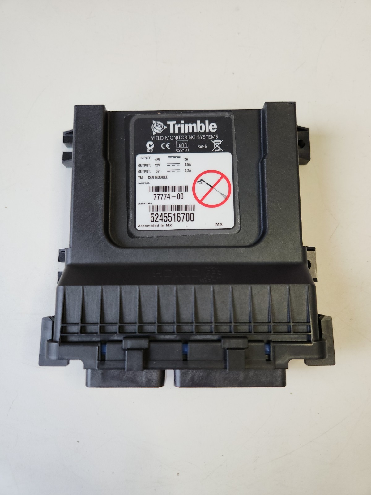 New Trimble Yield Monitoring Control Module 77774-00