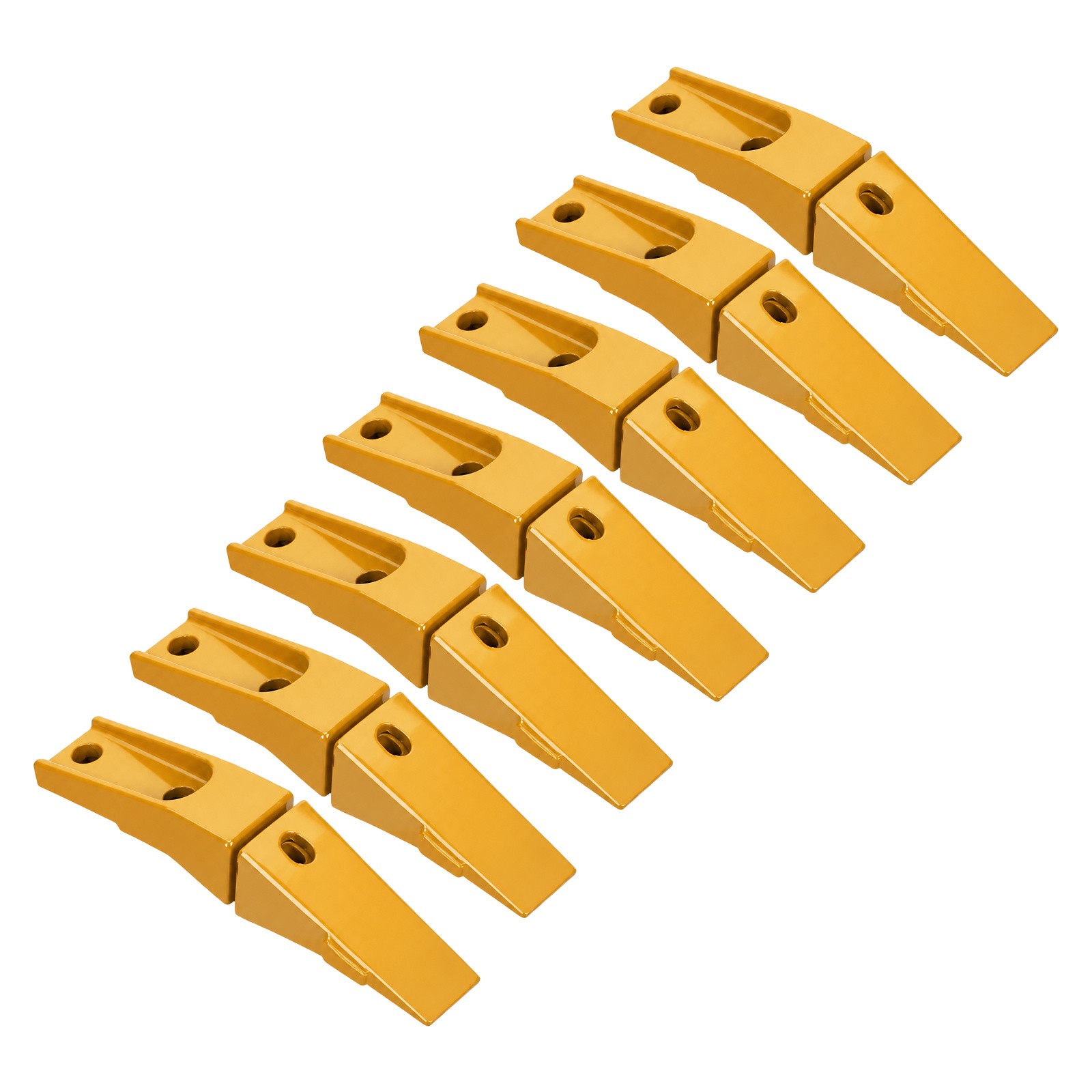 7PK Bobcat Style 6737322Y Bucket Tooth Kit Mini Excavator Digging Assembly Kit 7PK Bobcat Style 6737322Y Bucket Tooth Kit Mini Excavator Digging Assembly Kit