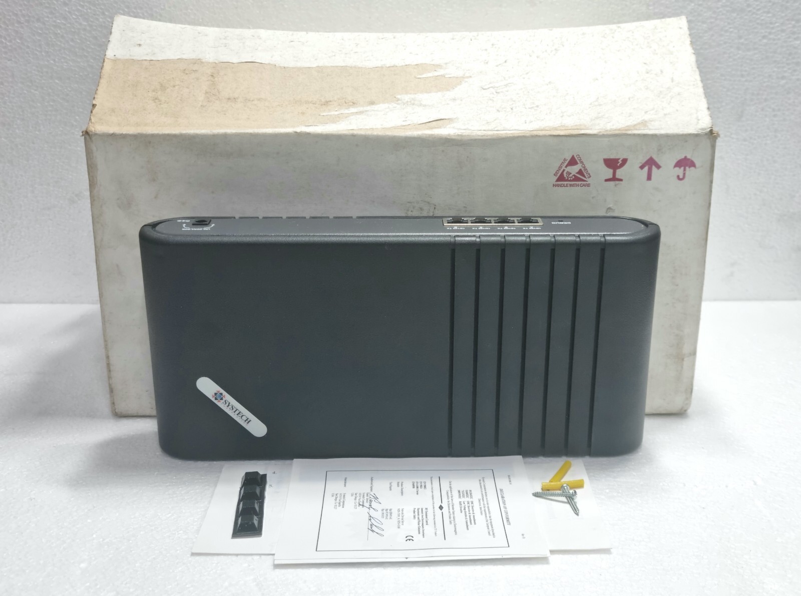 Systech NDS-5008 Terminal Server 65-800759-0-00 Rev.B | Systech NDS-5000 Series Systech NDS-5008 Terminal Server 65-800759-0-00 Rev.B | Systech NDS-5000 Series