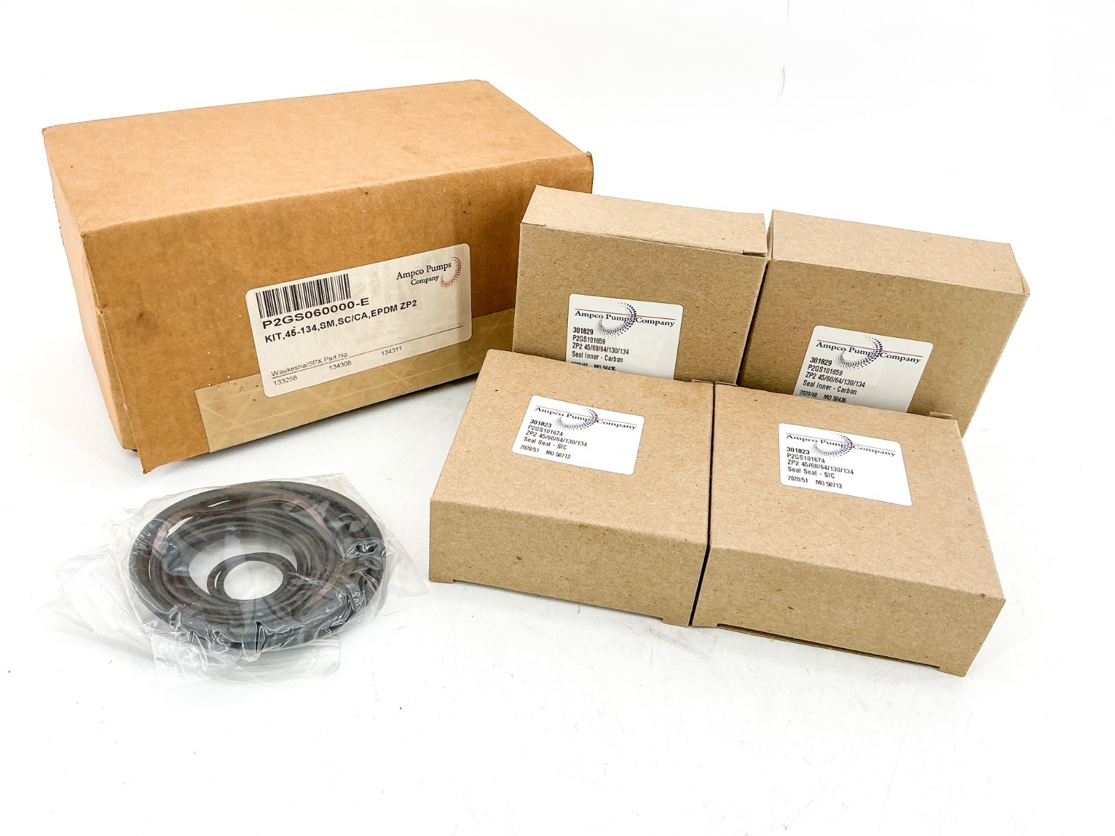 New Ampco Pumps P2GS060000-E Kit 45-134 SM SC/CA EPDM ZP2 New Ampco Pumps P2GS060000-E Kit 45-134 SM SC/CA EPDM ZP2