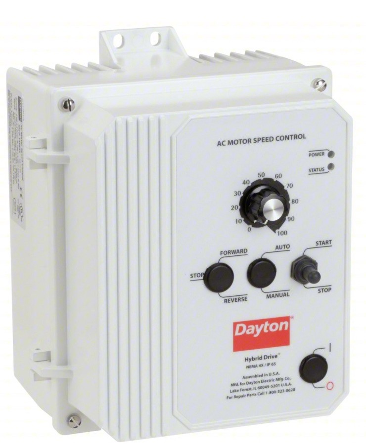 Dayton 13E639 Variable Frequency Drive, 3 Hp, 208-240V Dayton 13E639 Variable Frequency Drive, 3 Hp, 208-240V