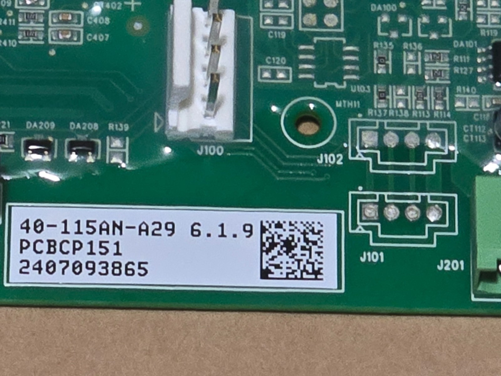 PCBCP151 Amana PTAC Control Circuit Board PCBCP151 Amana PTAC Control Circuit Board