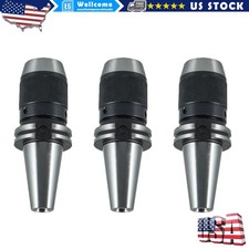 3pcs CAT40 Keyless Drill Chuck 5/8'' For On Haas CNC Easy Great Tool Holder picture