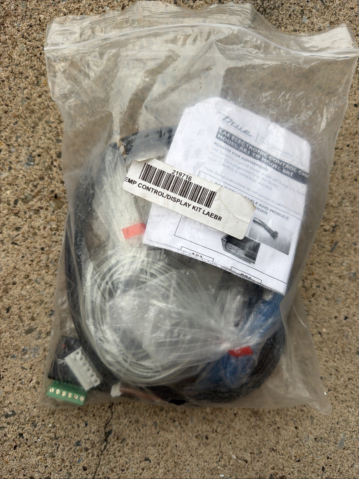 True 219716 OEM Temperature Control/Display/Probe Kit, Laebr