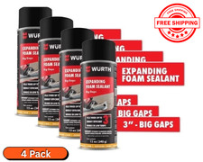 (4 Pack) Big Gaps Expanding Insulating Spray Foam Sealant, up to 3-in, 12oz Can picture