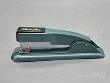 Swingline #27 Stapler Teal Green Art Deco, Retro, Vintage, Works picture