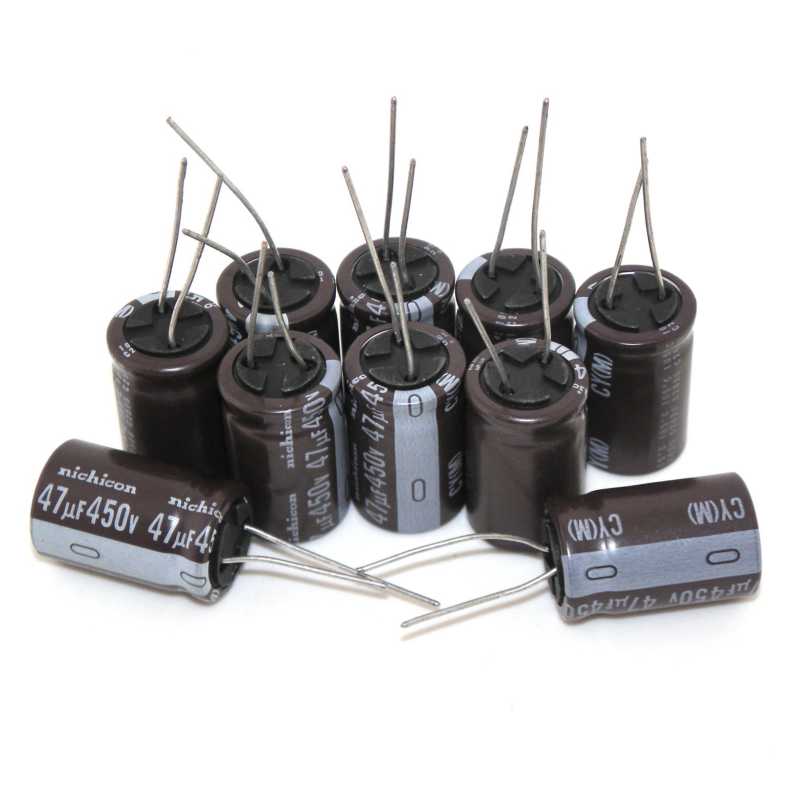 10Pcs 450V 47uF Radial Electrolytic Capacitors Volume 47uF450V 18x25 mm 10Pcs 450V 47uF Radial Electrolytic Capacitors Volume 47uF450V 18x25 mm