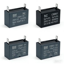 CBB61 250V Capacitor  250 VAC 4/5/6/8/10/12/15/20/24/25 UF   2 PINS picture