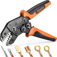 Preciva 5-in-1 Wire Crimper, Dupont Terminals & Open Barrel Terminals - AWG 28-1 picture