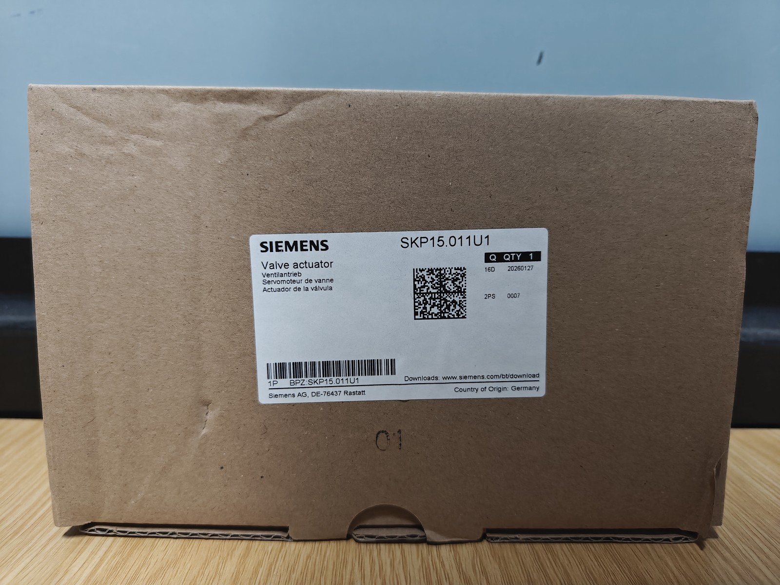 SKP15.011U1 1PCS Brand New Siemens SKP15.011U1 Gas Valve Actuator Fast shipment SKP15.011U1 1PCS Brand New Siemens SKP15.011U1 Gas Valve Actuator Fast shipment