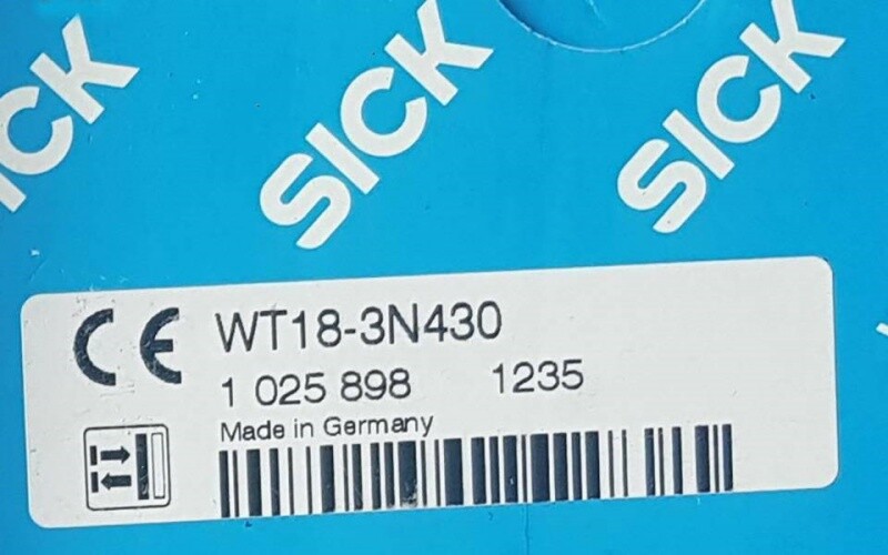 1PC SICK WT18-3N430 photoelectric switch sensor WT183N430 1PC SICK WT18-3N430 photoelectric switch sensor WT183N430