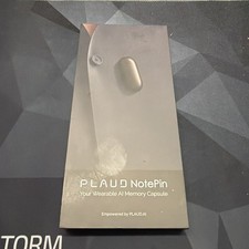 PLAUD NotePin AI Voice Recorder 64GB Bundle (PN0200) Cosmic Gray New - Open Box picture