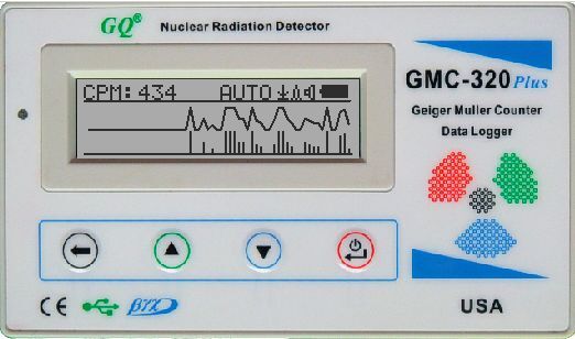 GQ Geiger Counter Nuclear Radiation Detector Meter Beta Gamma X ray GMC-320+V4