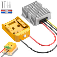 20V to 12V Step-Down Converter Adapter for Dewalt 20V Battery Voltage Reducer picture