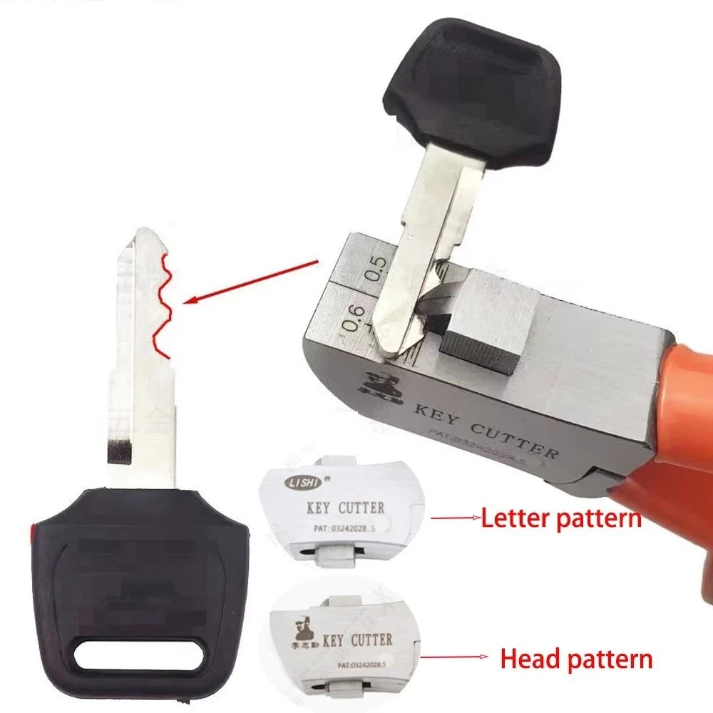 Portable Lishi Key Cutter, Locksmith Car Key Cutting Plier Tool Portable Lishi Key Cutter, Locksmith Car Key Cutting Plier Tool
