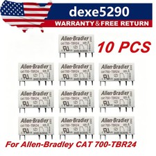 10Pcs 6A 250VAC 24VDC 5-Pins Replace For Allen-Bradley CAT 700-TBR24 Power Relay picture