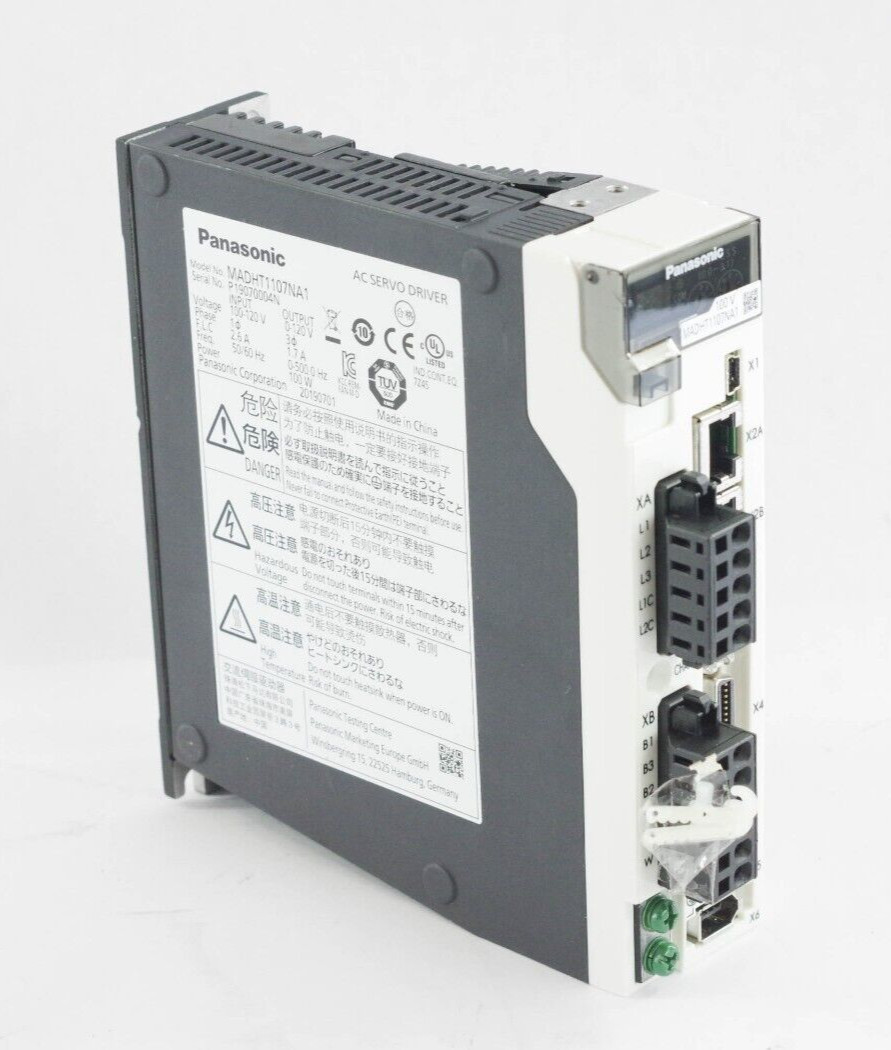 Panasonic MATSUSHITA ELECTRIC MADHT1107NA1 AC SERVO DRIVER - No Box Panasonic MATSUSHITA ELECTRIC MADHT1107NA1 AC SERVO DRIVER - No Box
