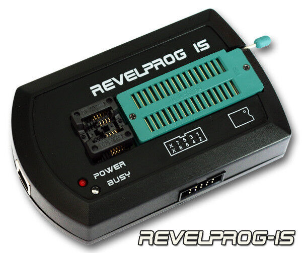 REVELPROG-IS PROGRAMMER (SERIAL FLASH BIOS SPI 1.0V - 5.0V) USB + SOIC-8 200mil