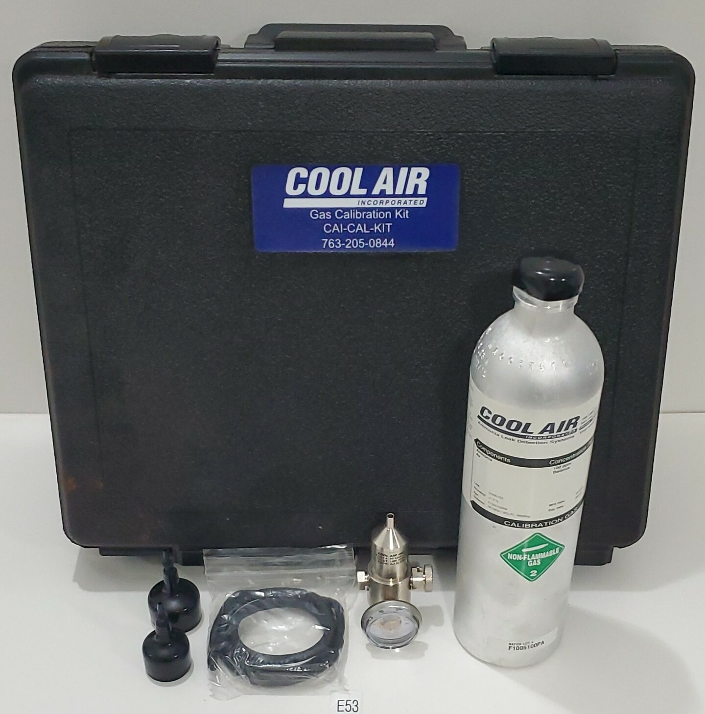 *PREOWNED* Cool Air Inc. CAI-CAL-KIT Gas Calibration Kit 50-12687-01 + Warranty *PREOWNED* Cool Air Inc. CAI-CAL-KIT Gas Calibration Kit 50-12687-01 + Warranty