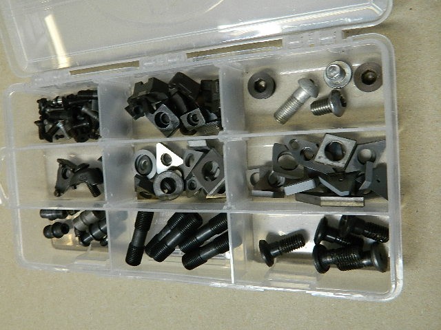 Valenite Sandvik KENNAMETAL Top Clamps Hex Bolts Torx Screws CARBIDE SEATS NEW