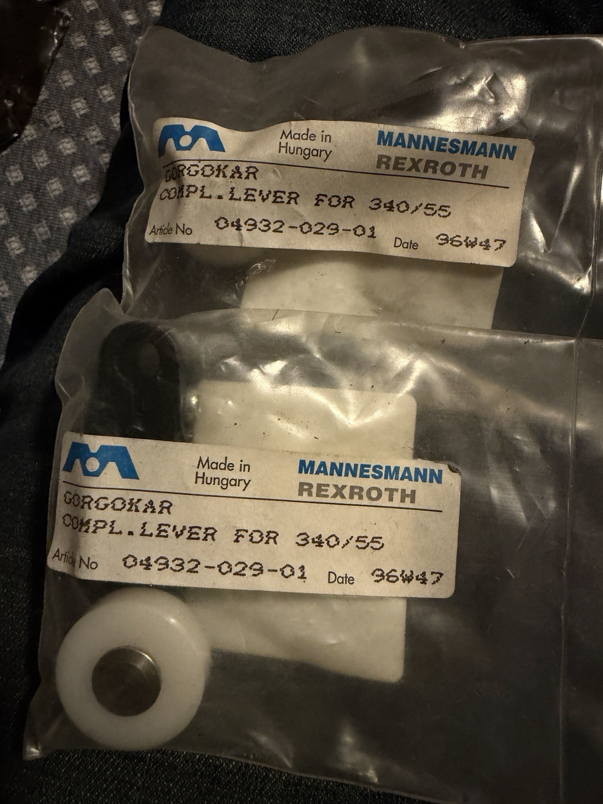 Bosch Rexroth Aventics 0493202901 Plastic Lever for Series 340/55 | NOS Unused