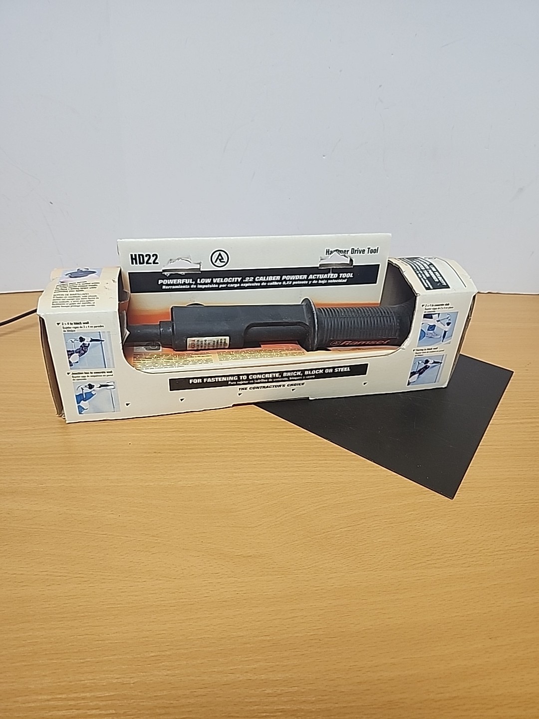 ITW Ramset 00022 HammerShot Low Velocity Powder Actuated Tool Replaces HD22 ITW Ramset 00022 HammerShot Low Velocity Powder Actuated Tool Replaces HD22
