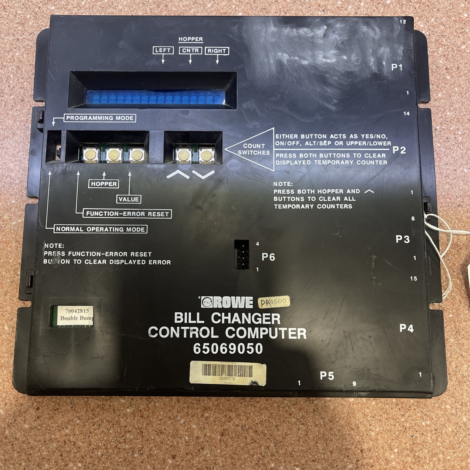 Rowe BC3500 Bill Changer Control Computer 65069050 Tested Working Rowe BC3500 Bill Changer Control Computer 65069050 Tested Working