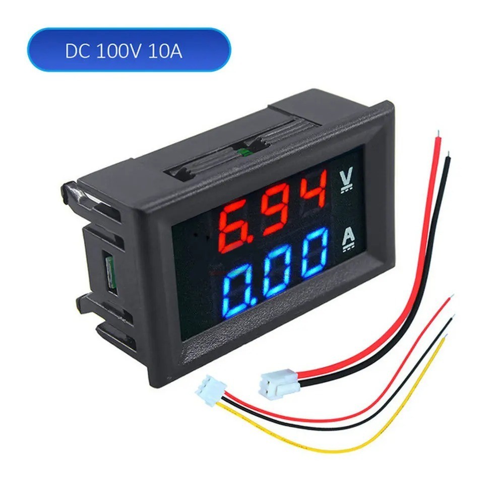 DC 100A 100V Voltmeter Ammeter Volt Amp Meter Voltage Current Tester with Shunt