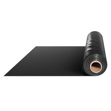 Uimoso 6Mil Plastic Sheeting Roll 10 x 100 FT Heavy Duty Polyethylene Black picture
